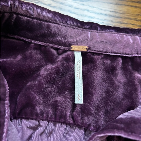 Free People Lux Purple Shirtdress - Picture 10 of 12